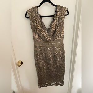 Beautiful sequin and lace Tadashi dress.